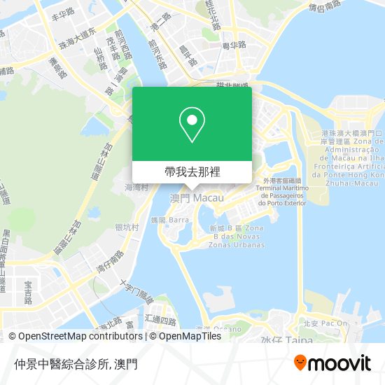 仲景中醫綜合診所地圖