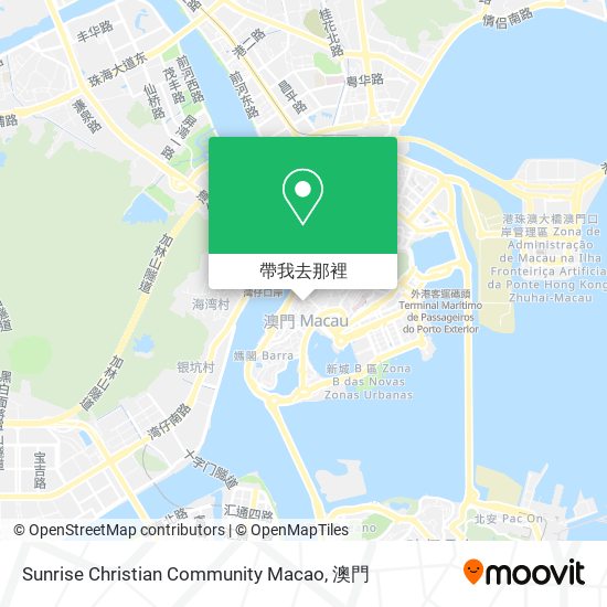 Sunrise Christian Community Macao地圖