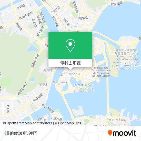 譚伯銘診所地圖