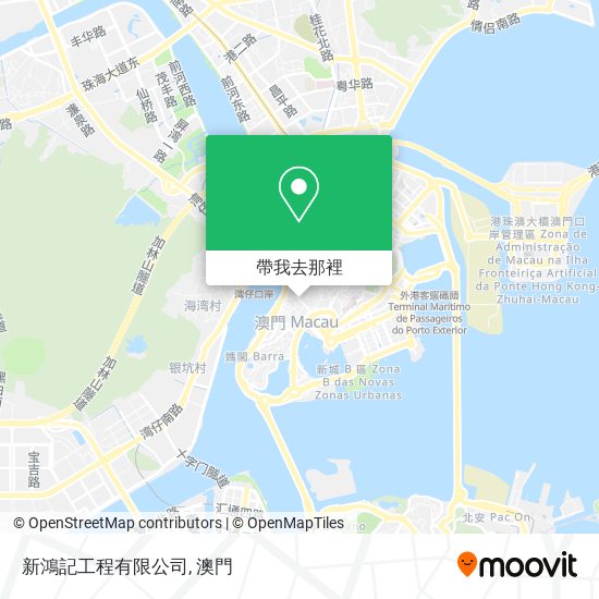 新鴻記工程有限公司地圖