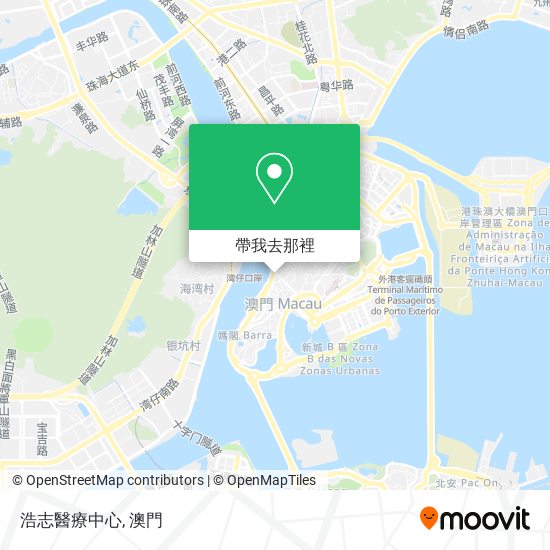 浩志醫療中心地圖