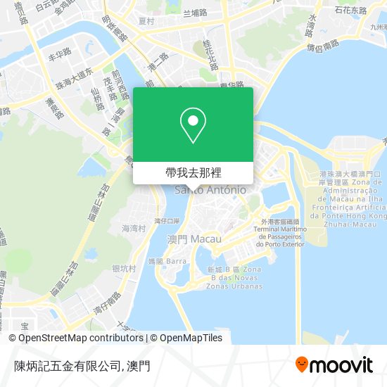 陳炳記五金有限公司地圖