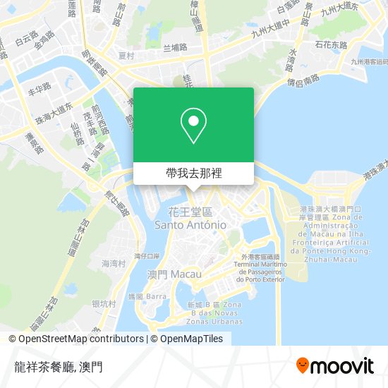 龍祥茶餐廳地圖