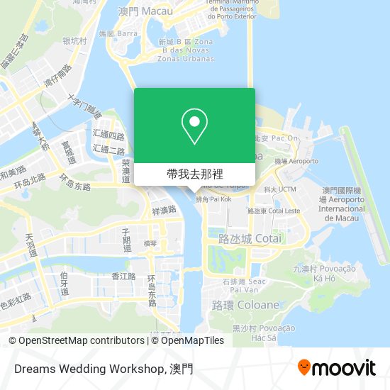 Dreams Wedding Workshop地圖