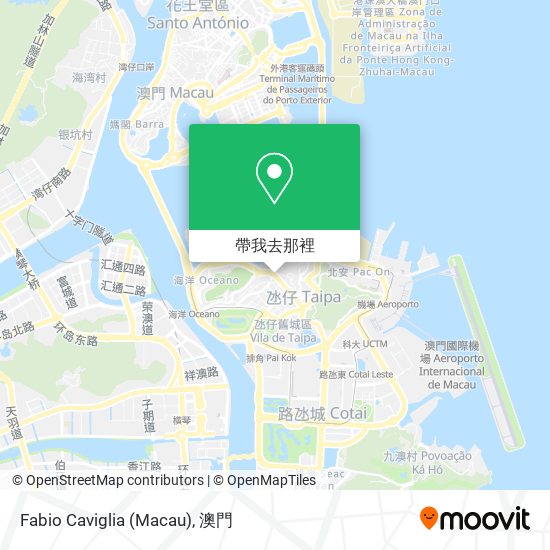 Fabio Caviglia (Macau)地圖
