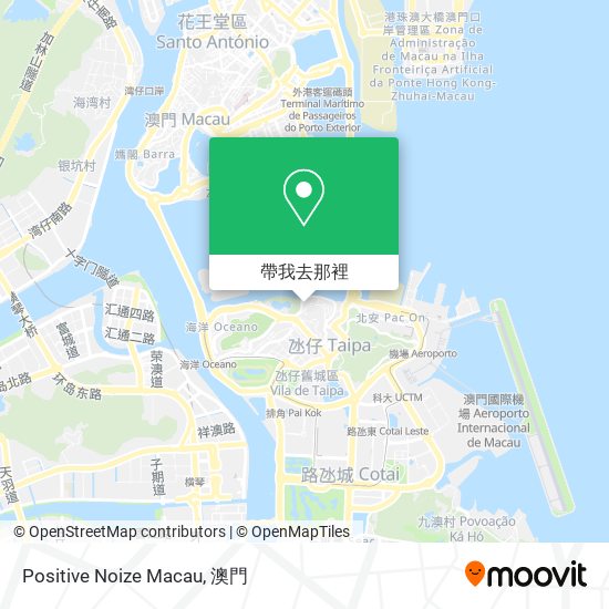 Positive Noize Macau地圖