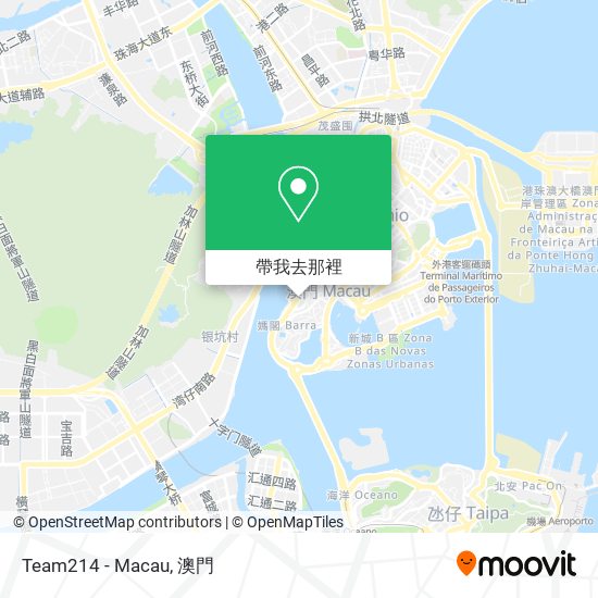 Team214 - Macau地圖