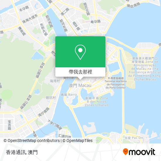 香港通訊地圖