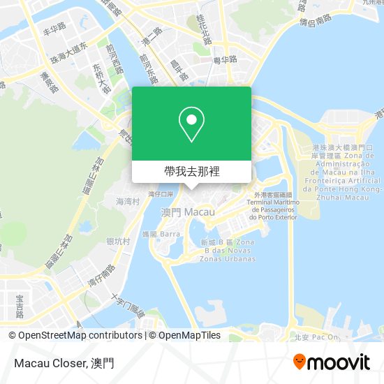 Macau Closer地圖