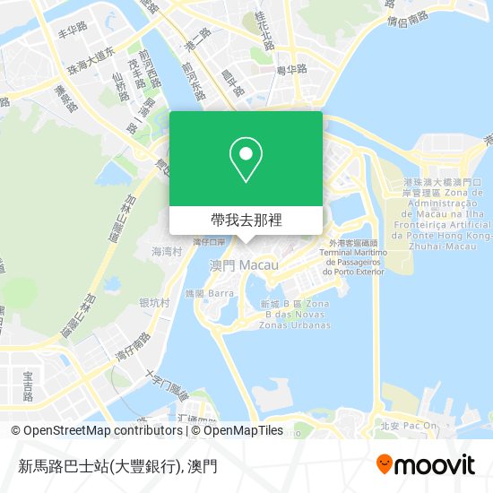 新馬路巴士站(大豐銀行)地圖