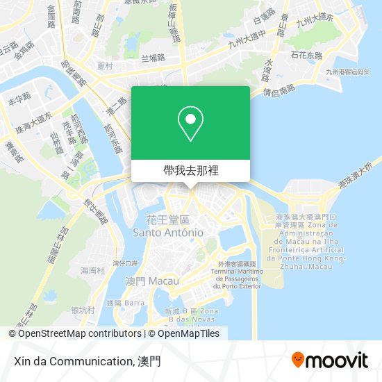 Xin da Communication地圖