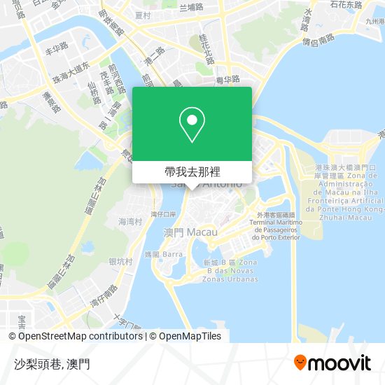 沙梨頭巷地圖