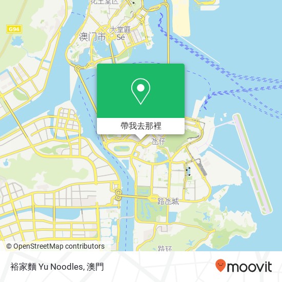 裕家麵 Yu Noodles地圖