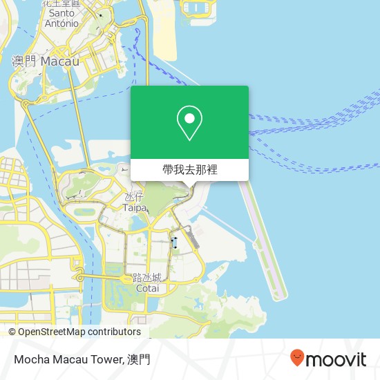 Mocha Macau Tower地圖