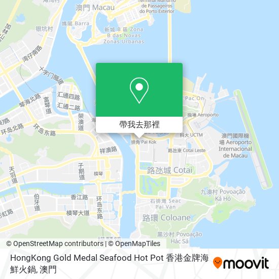 HongKong Gold Medal Seafood Hot Pot 香港金牌海鮮火鍋地圖