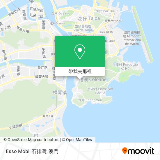 Esso Mobil 石排灣地圖