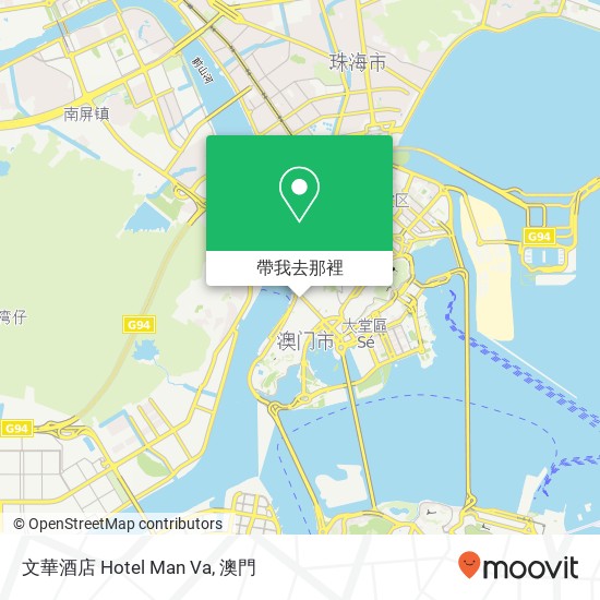 文華酒店 Hotel Man Va地圖