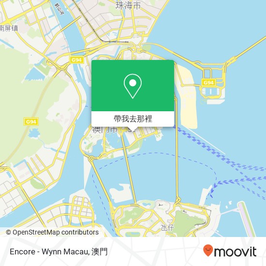 Encore - Wynn Macau地圖