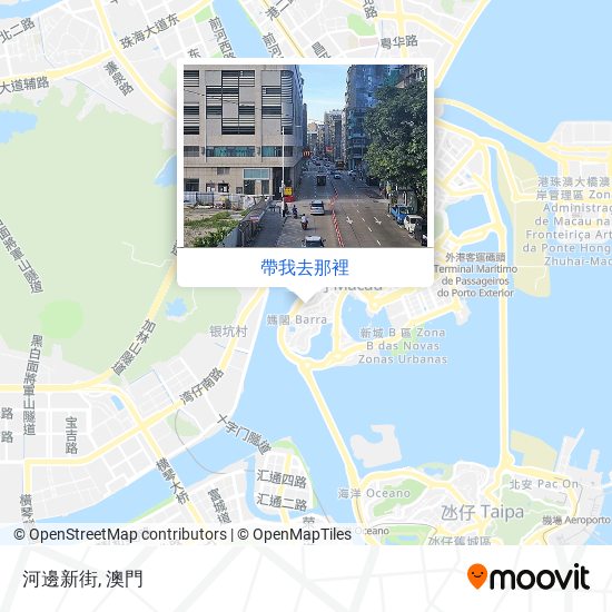 河邊新街地圖