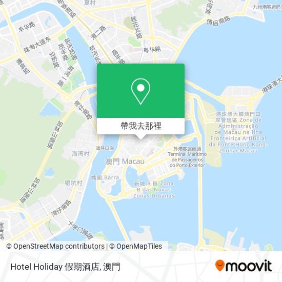 Hotel Holiday 假期酒店地圖