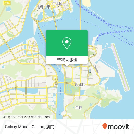 Galaxy Macao Casino地圖