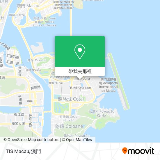 TIS Macau地圖