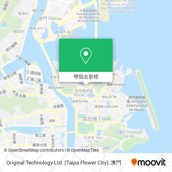 Original Technology Ltd. (Taipa Flower City)地圖