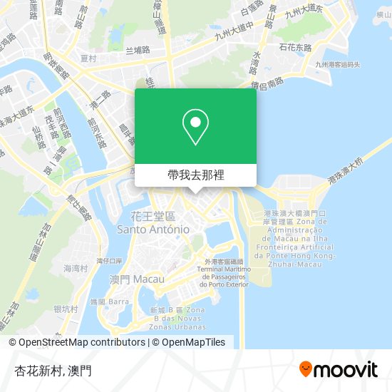杏花新村地圖
