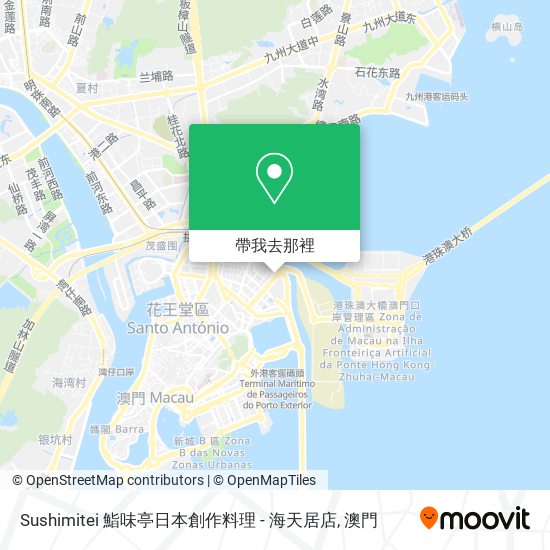 Sushimitei 鮨味亭日本創作料理 - 海天居店地圖