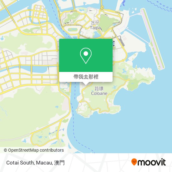 Cotai South, Macau地圖