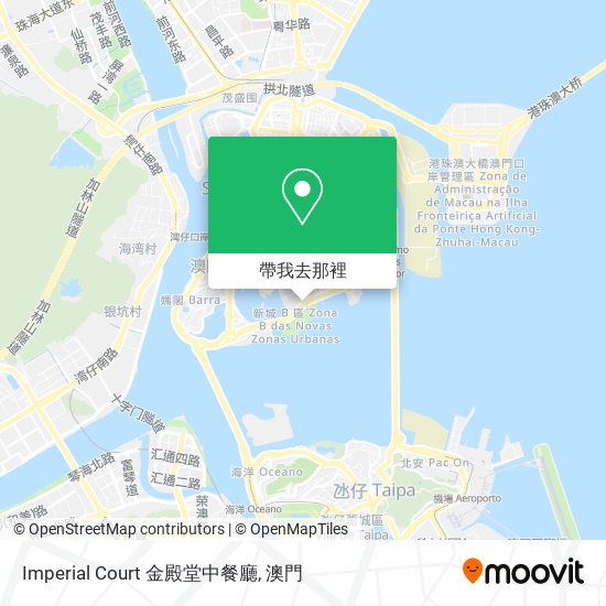 Imperial Court 金殿堂中餐廳地圖