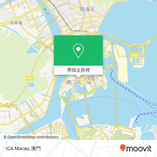 ICA Macau地圖