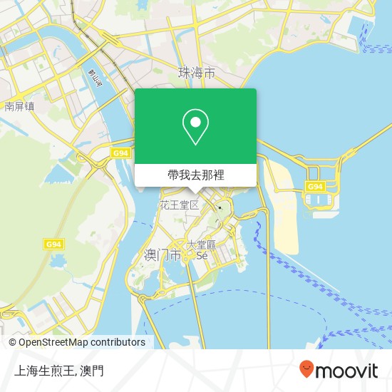 上海生煎王地圖
