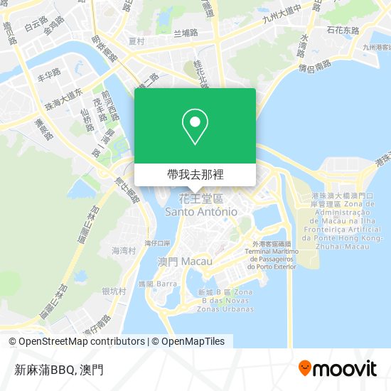 新麻蒲BBQ地圖