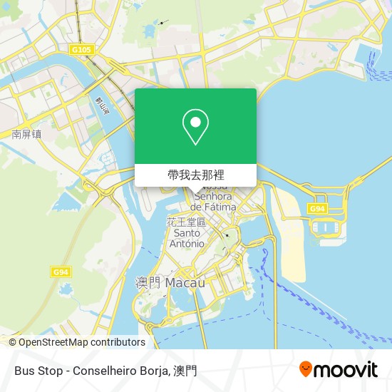 Bus Stop - Conselheiro Borja地圖