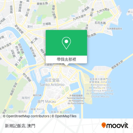 新潮記飯店地圖