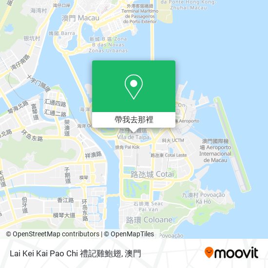 Lai Kei Kai Pao Chi 禮記雞鮑翅地圖
