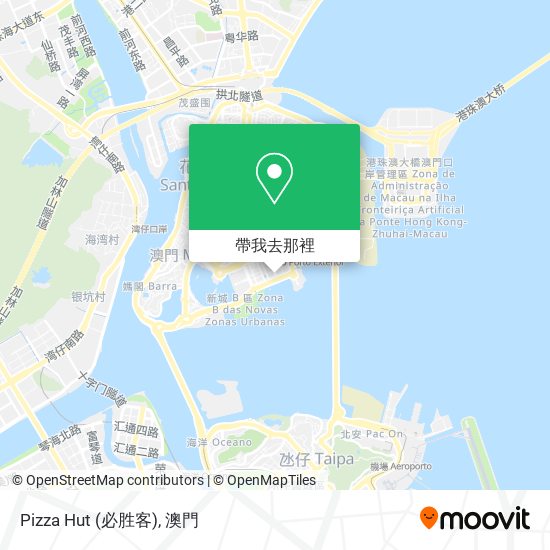 Pizza Hut (必胜客)地圖