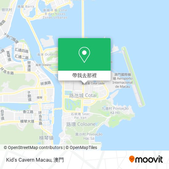 Kid's Cavern Macau地圖
