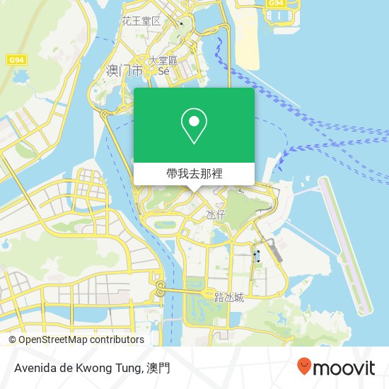 Avenida de Kwong Tung地圖
