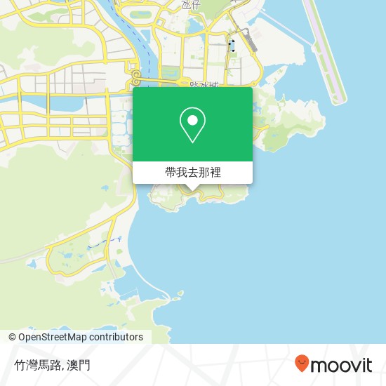 竹灣馬路地圖