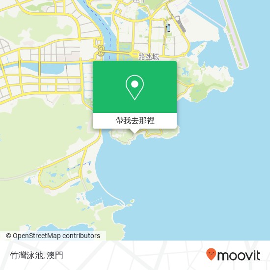 竹灣泳池地圖