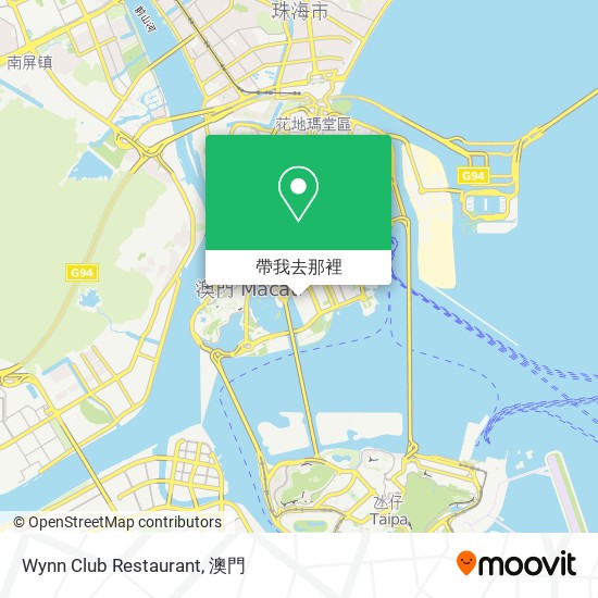 Wynn Club Restaurant地圖