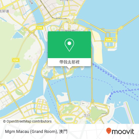 Mgm Macau (Grand Room)地圖