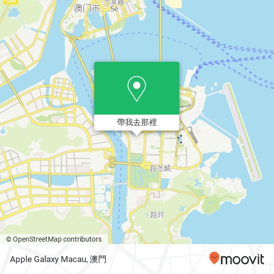 Apple Galaxy Macau地圖