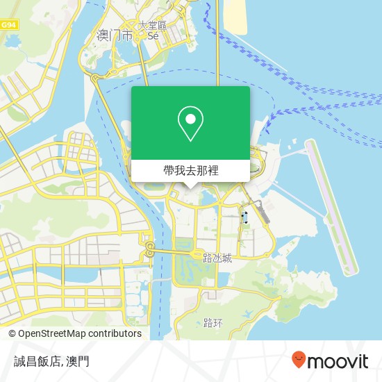 誠昌飯店, Guan Ye Jie 28 Dang Zai地圖