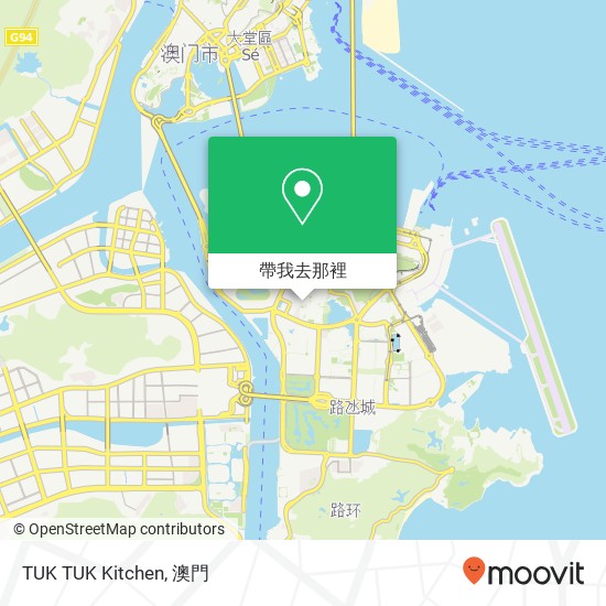 TUK TUK Kitchen, Rua do Regedor Dang Zai地圖