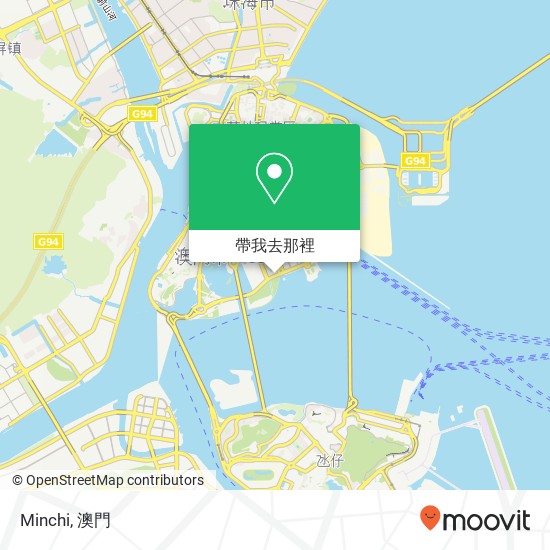Minchi, Avenida Dr. Sun Yat-Sen 1373 Ao Men Ban Dao地圖