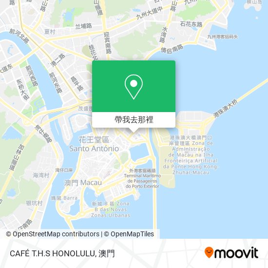 CAFÉ T.H.S HONOLULU地圖