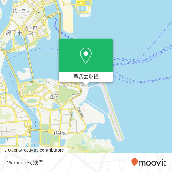 Macau cts地圖